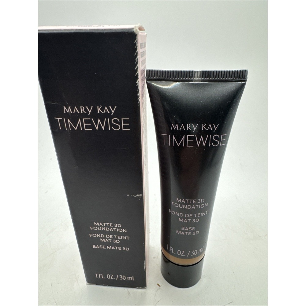 Mary Kay Timewise Matte 3D Foundation Bronze 099981 W 130 Full Size New in box
